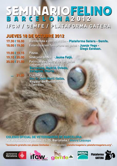 18 de Octubre 2012: Seminario Felino 2012