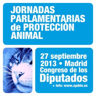 27 de Septiembre 2013: Plataforma Gatera participa en las Jornadas Parlamentarias de Protección Animal - Congreso de los Diputados, Madrid
